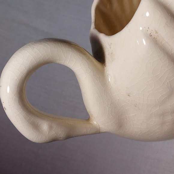 Vintage Swan Large Planter Display Holder Flower Dish - Picture 8 of 8